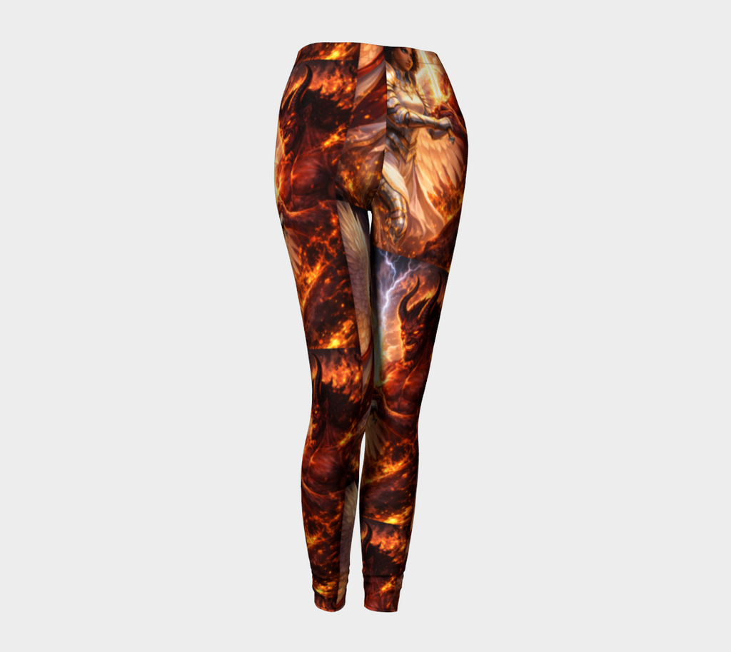 Divine Queen Warrior Active Leggings