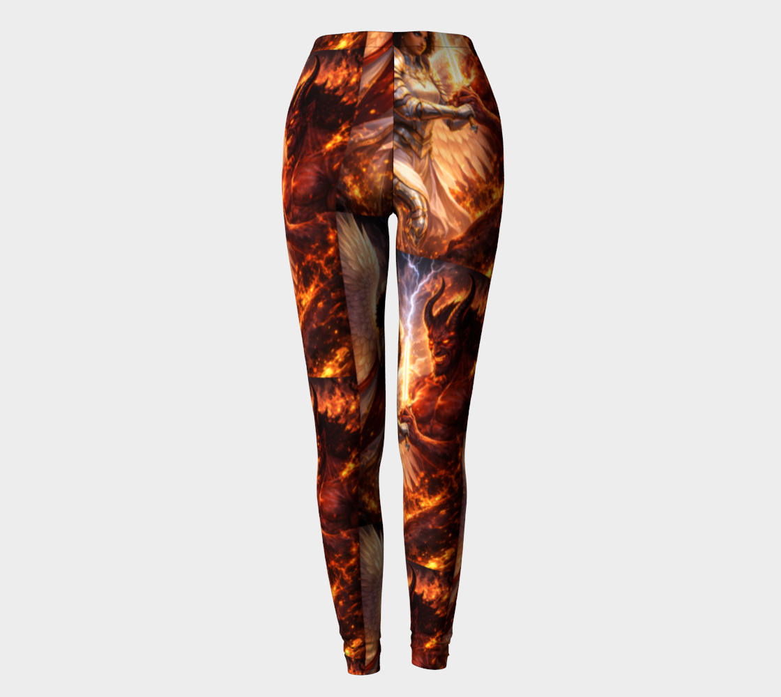 Divine Queen Warrior Active Leggings