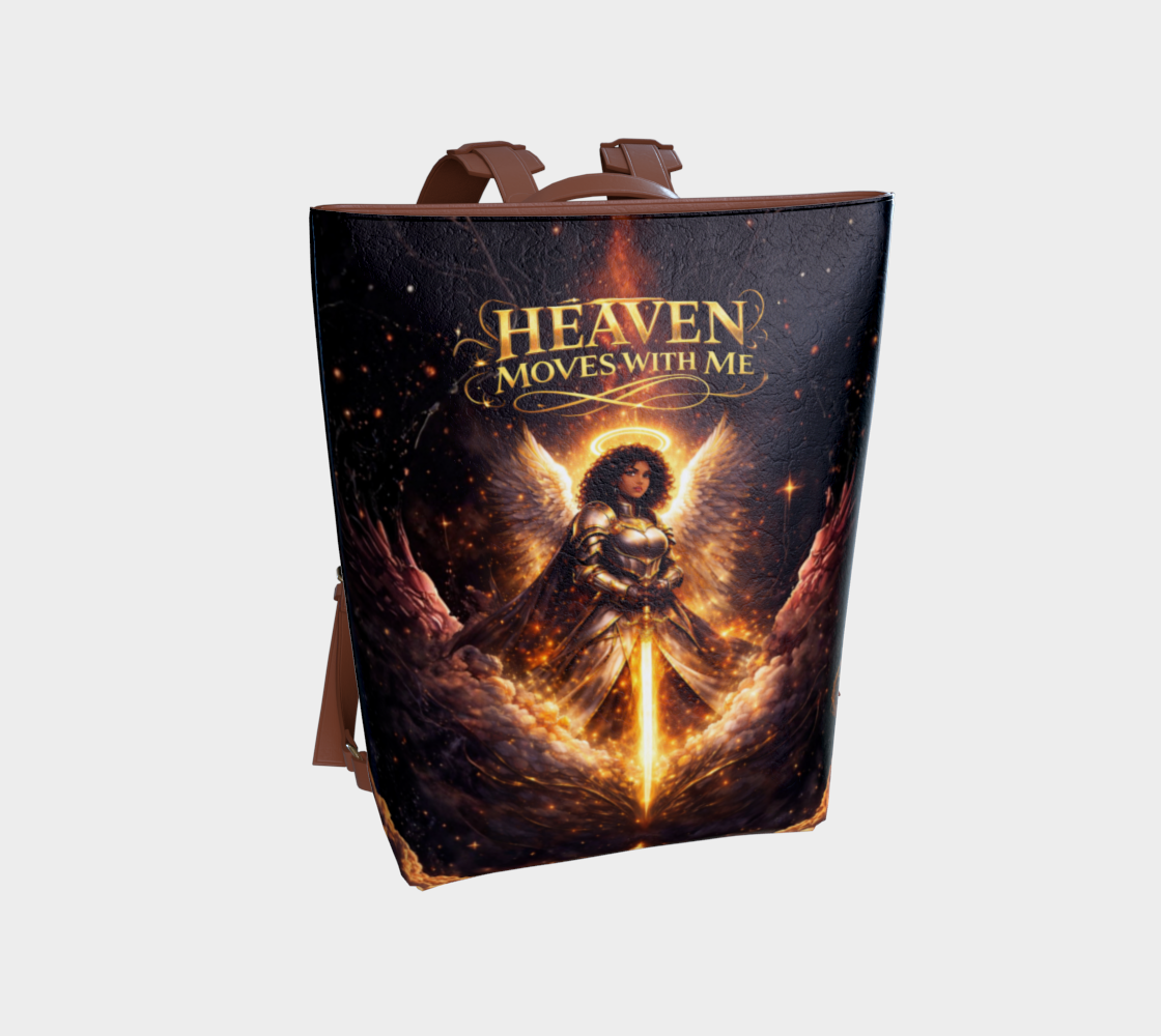 Heaven Moves With Me™ Vegan Leather Backpack